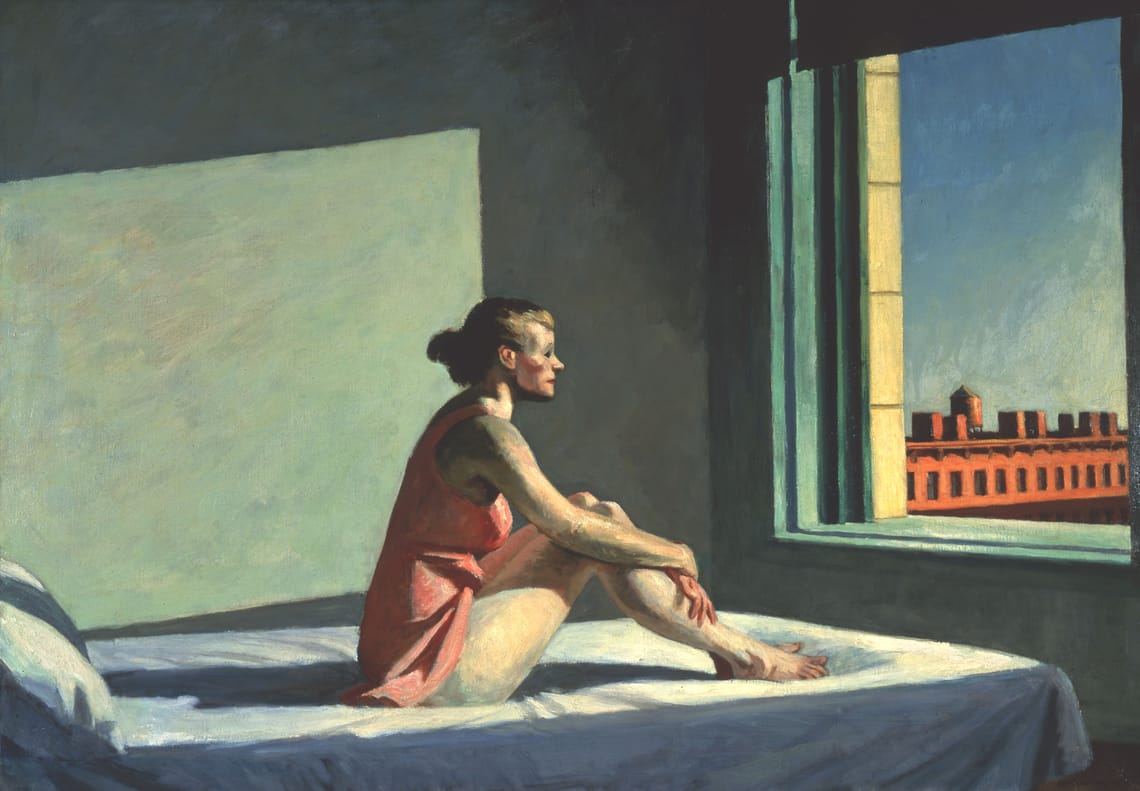 From Edward Hopper to Social Networks: Why are we alone?