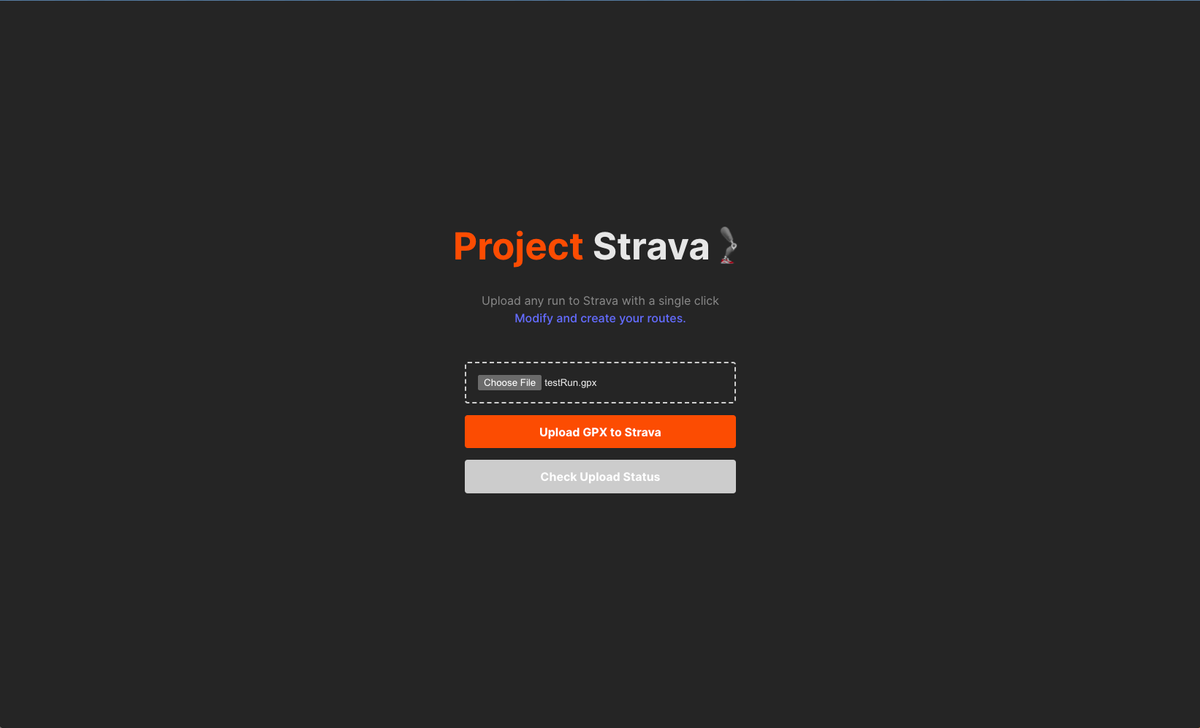 Project Strava Hack Run 🚴‍♂️🏃‍♂️